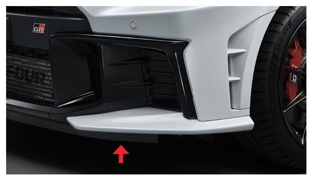 GRヤリス フロントリップスポイラー