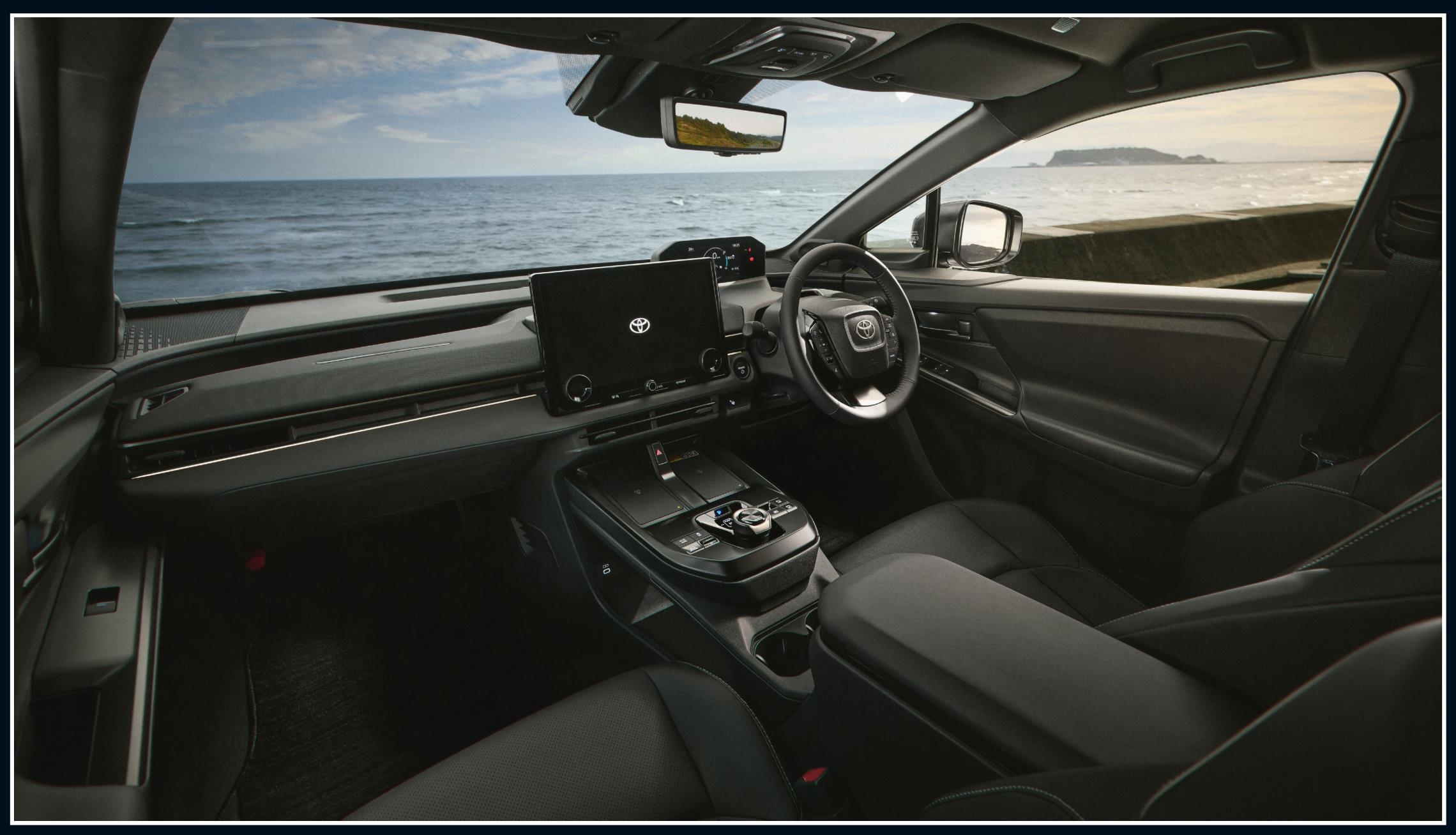 トヨタbZ4X一部改良　インストルメントパネルの一新