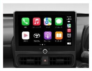 トヨタ新型ヤリスクロス　一部改良　10.5インチディスプレイオーディオ（TV付）