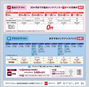 メンテナンスパック ウェルカムサポート をご紹介 富岡バイパス店 Gtoyota Com 群馬トヨタ