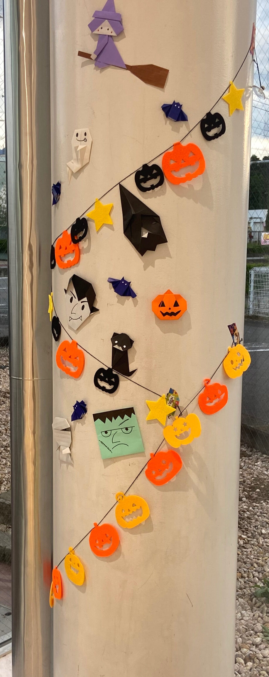 ハロウィンディスプレイ