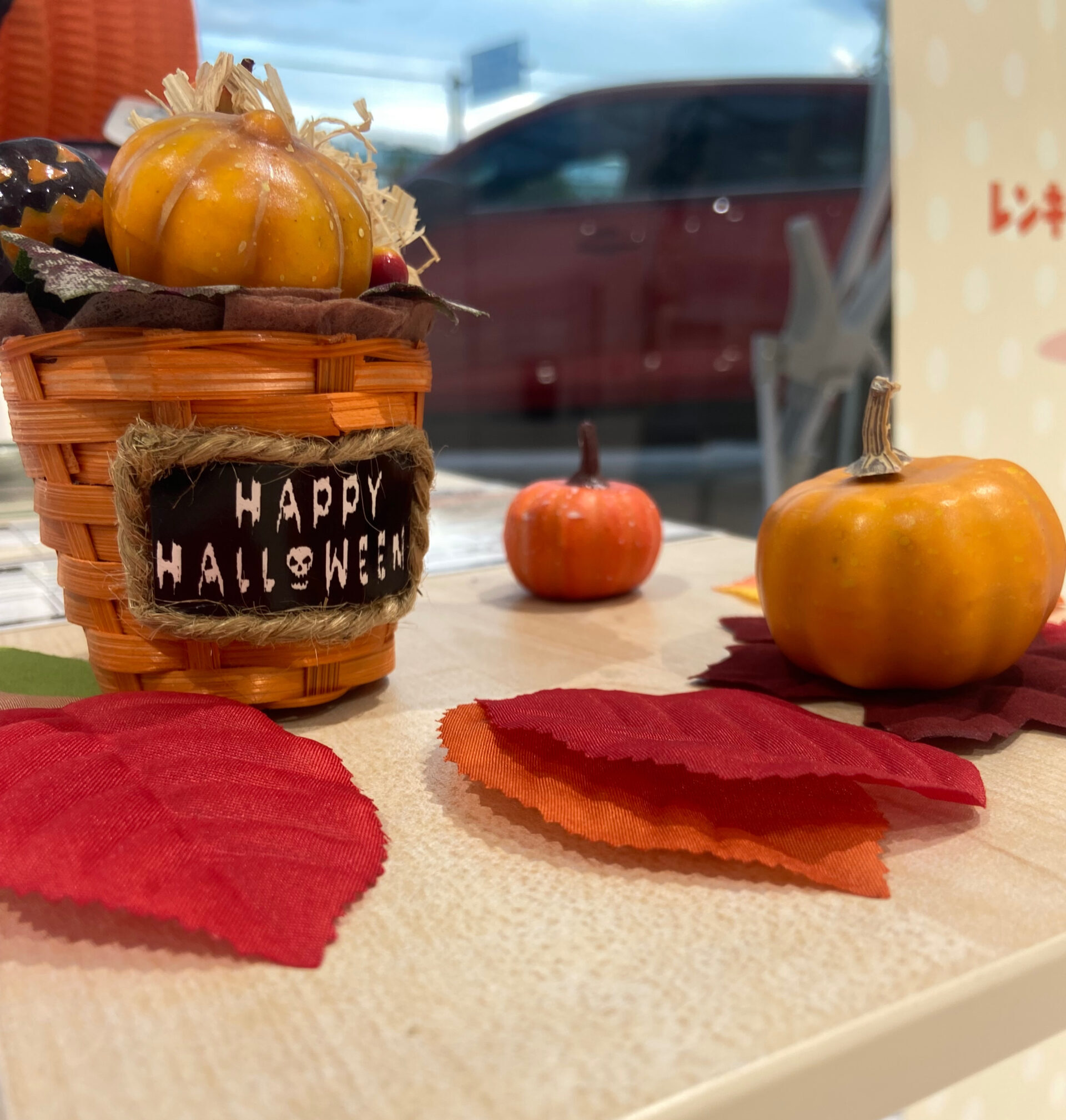 ハロウィンディスプレイ