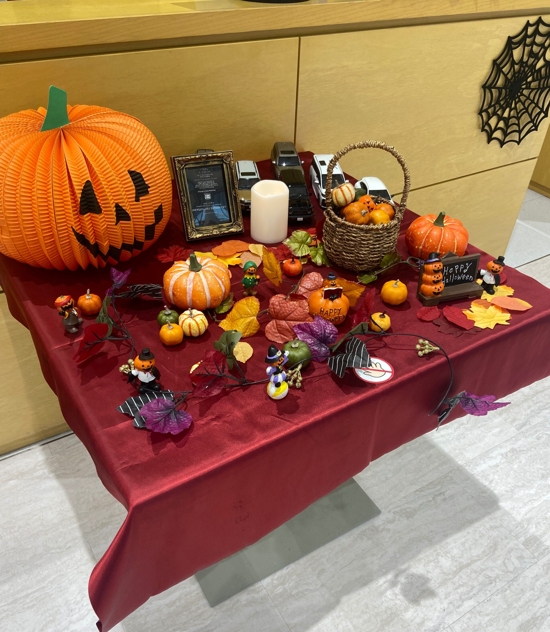 ハロウィンディスプレイ