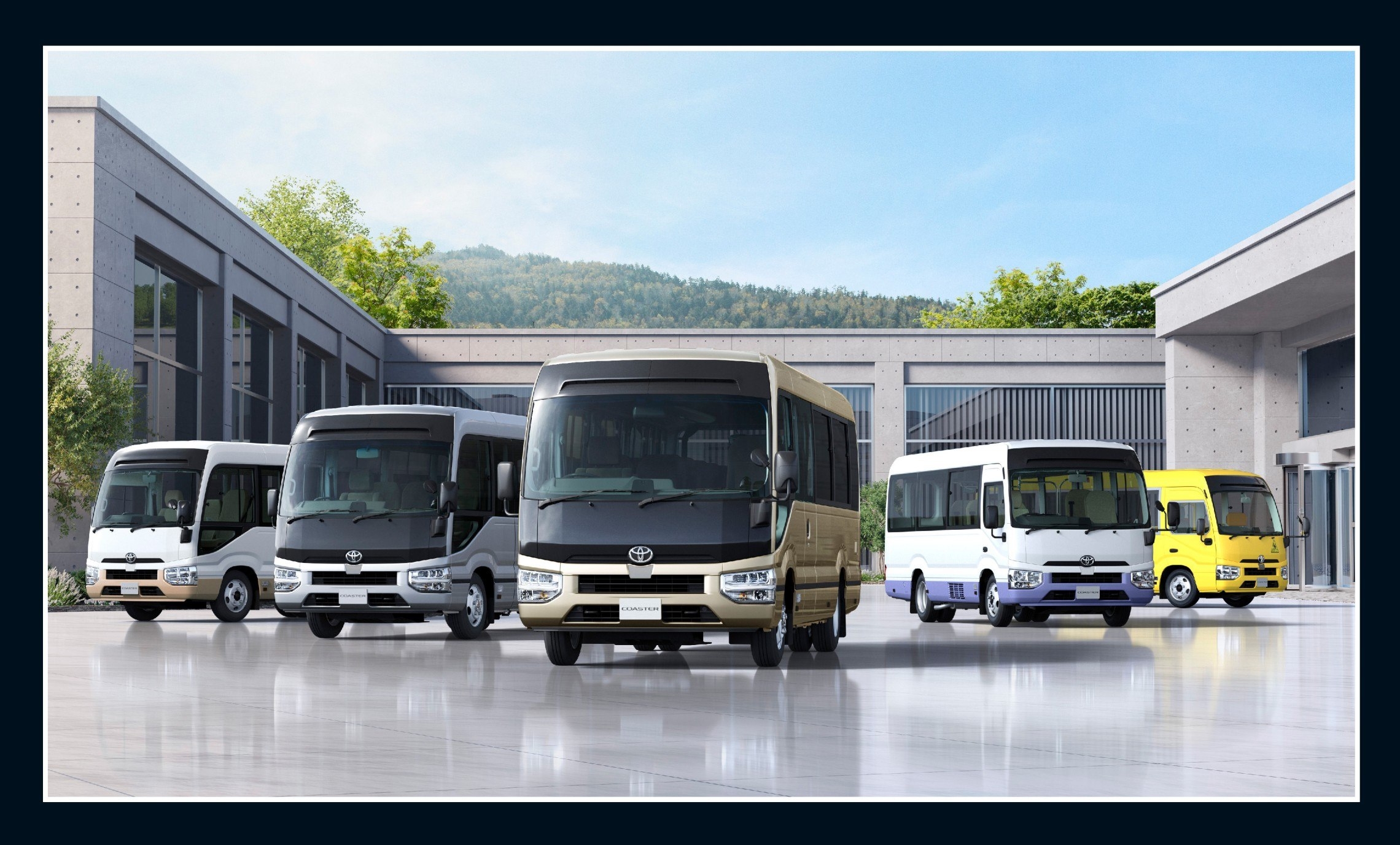 コースター 一部改良 外観