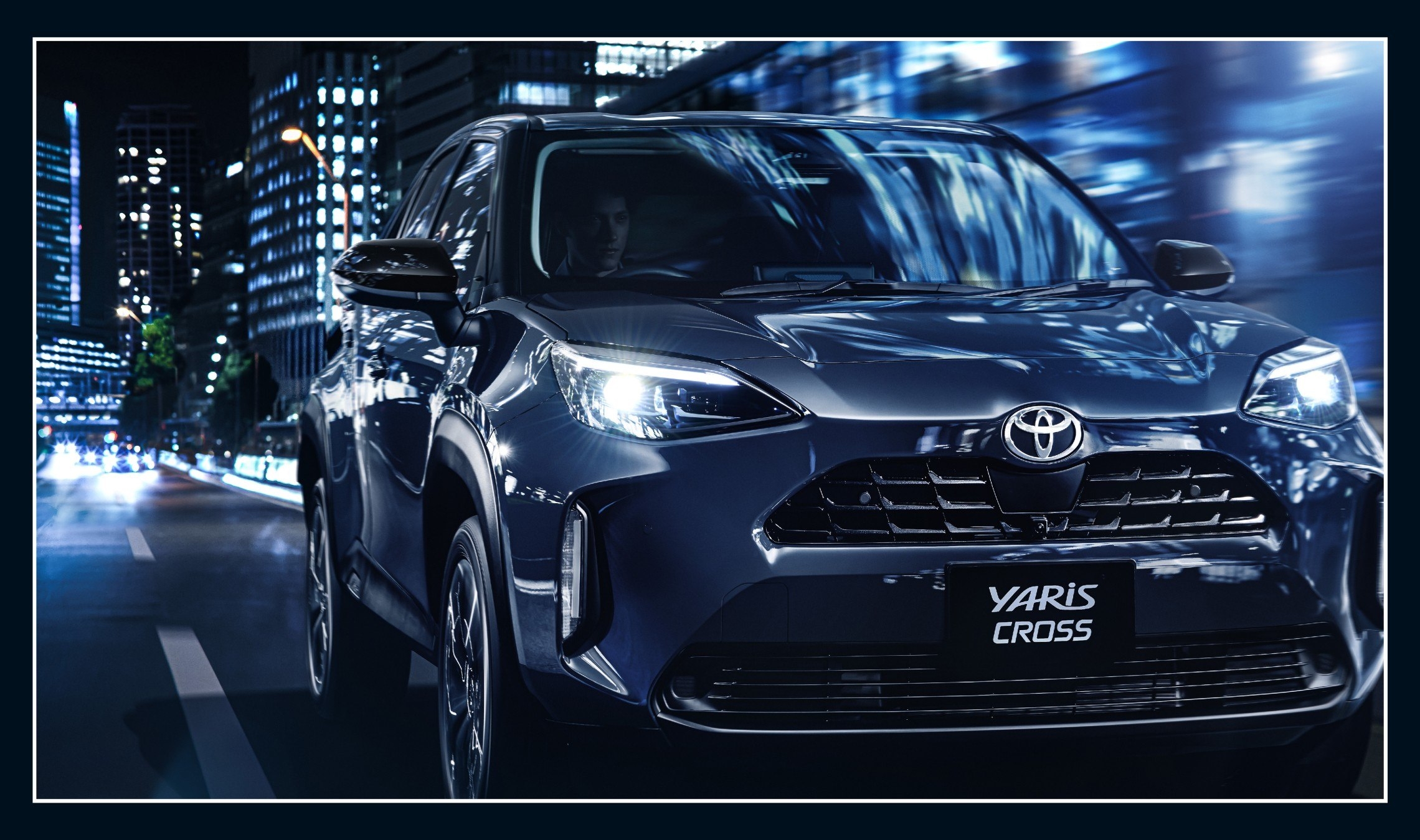 ヤリスクロス 一部改良後 外観 フロントデザイン