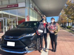 新型ハリアー ご納車のご紹介 館林インター店 館林インター店 Gtoyota Com 群馬トヨタ