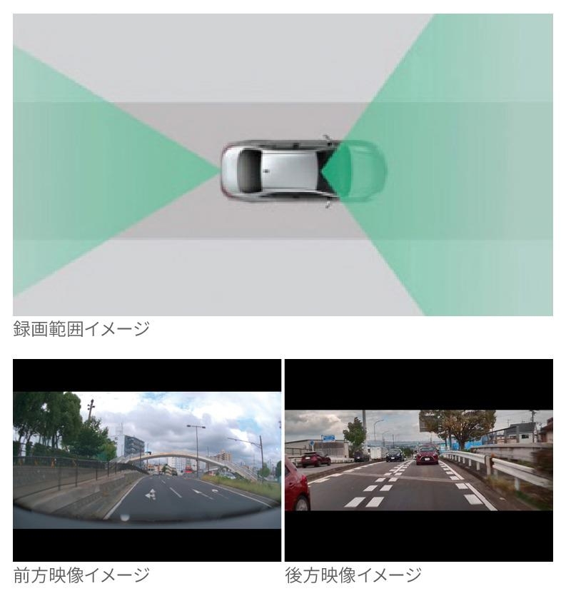 アクア　ドライブレコーダー