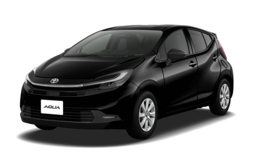 アクア　ボディカラー　ブラックマイカ