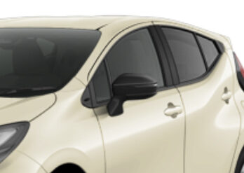 アクア　サイドミラー　ブラック