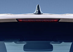 アクア　シャークフィンアンテナ　ブラック