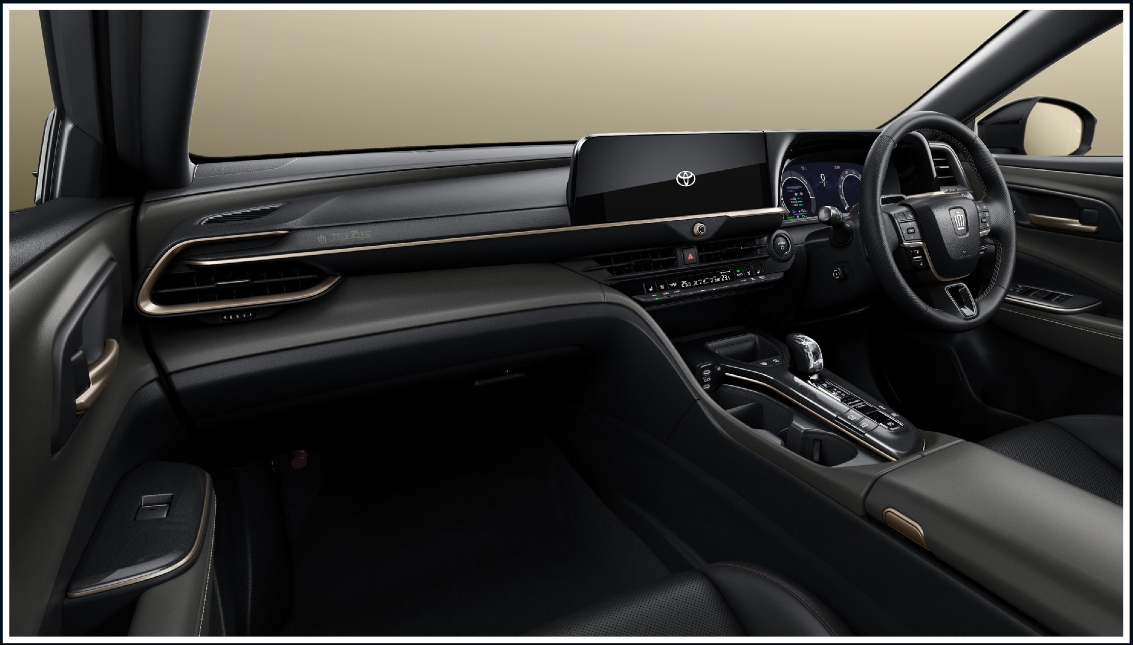 クラウンエステート　特別内装色　ブラックスター