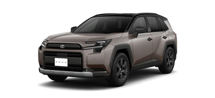 トヨタ RAV4 ブラック×アーバンロック ボディカラー