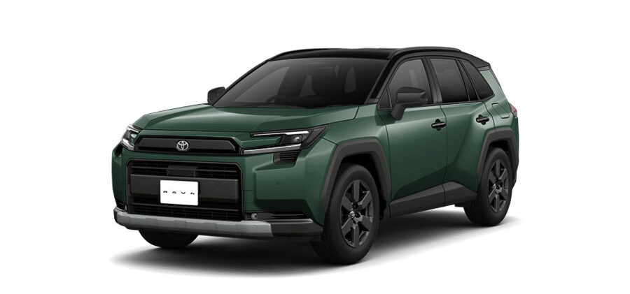 トヨタ RAV4 ブラック×エバーレスト ボディカラー