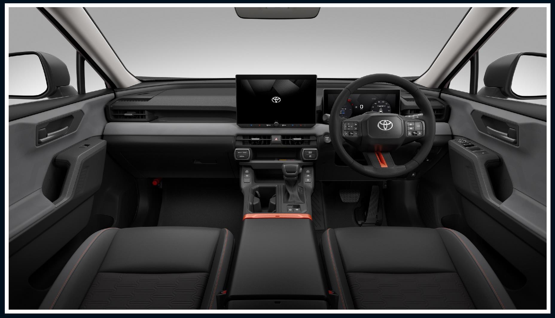 トヨタ RAV4 シート表皮:合成皮革(ステッチ付)