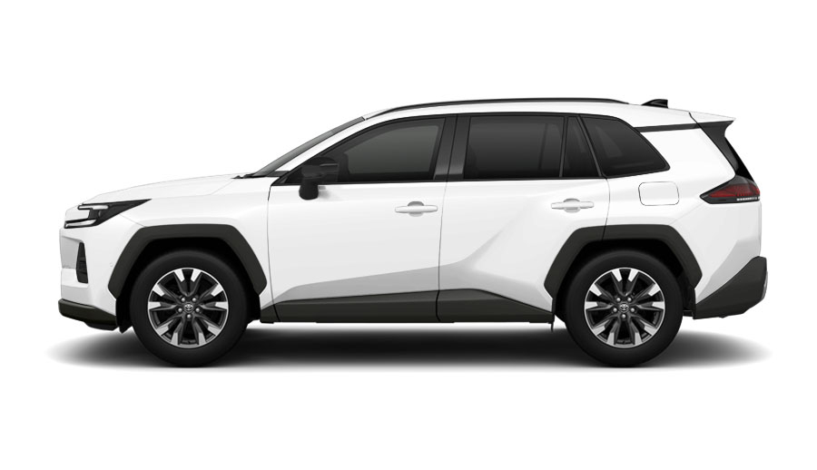 トヨタ RAV4 Zグレード HEV サイドデザイン