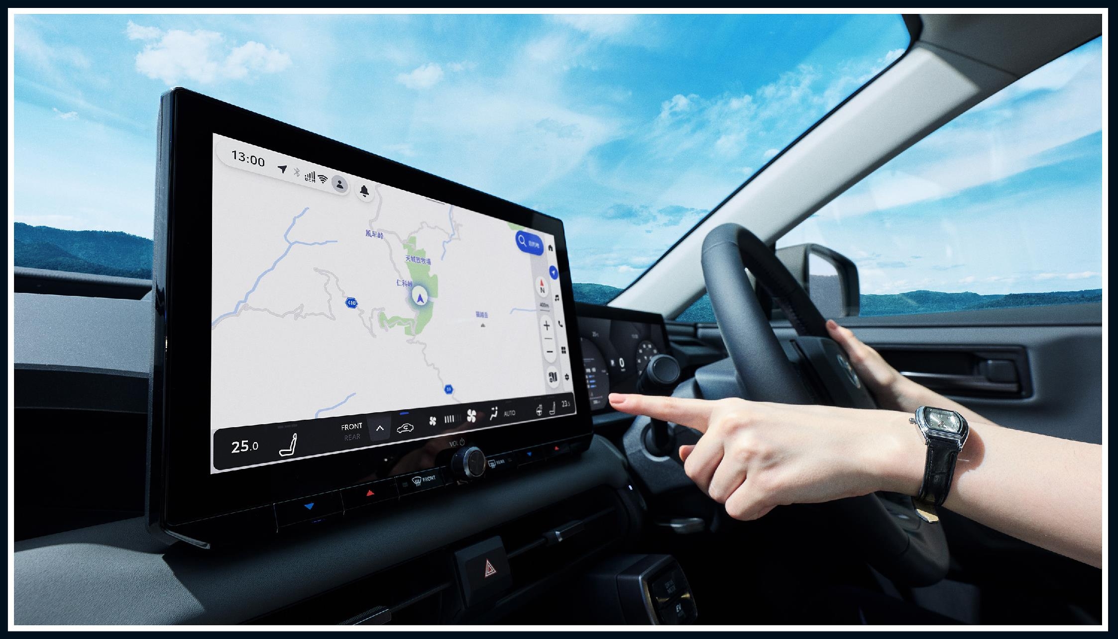 新型RAV4 RAV4 トヨタRAV4 RAV4ナビ RAV4内装 RAV4ディスプレイオーディオ RAV4ディスプレイ