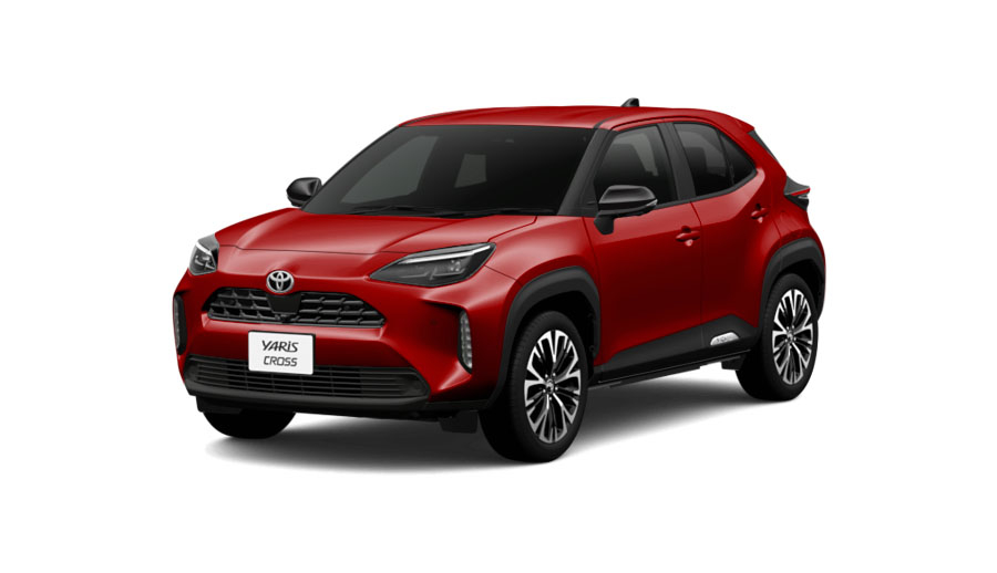 ヤリスクロス トヨタヤリスクロス ヤリスクロス改良 改良ヤリスクロス ヤリスクロスデザイン ヤリスクロス外観 ヤリスクロス見た目 ヤリスクロスレッド ヤリスクロスカラー ヤリスクロスセンシュアルレッドマイカ