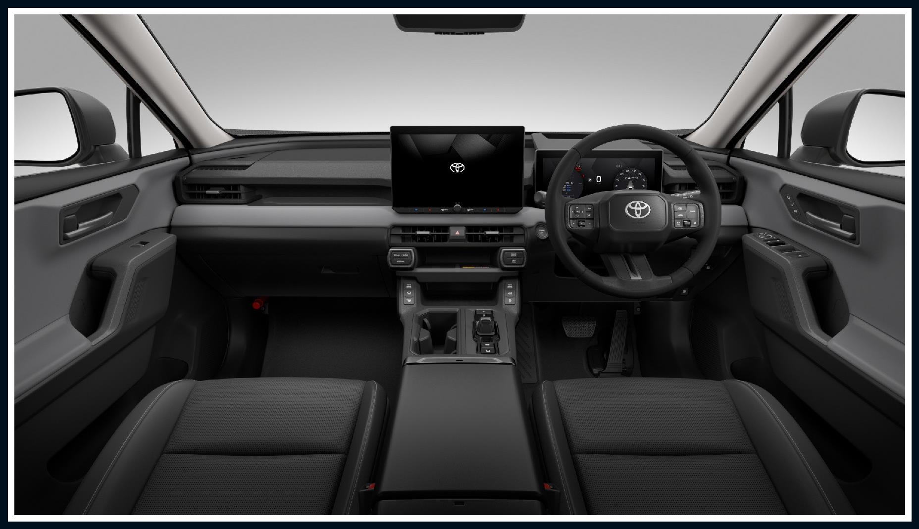 トヨタ RAV4 シート表皮:合成皮革
(パーフォレーション&ステッチ付)