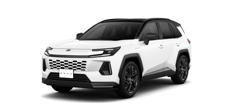トヨタ RAV4 ブラック×プラチナホワイトパールマイカ ボディカラー