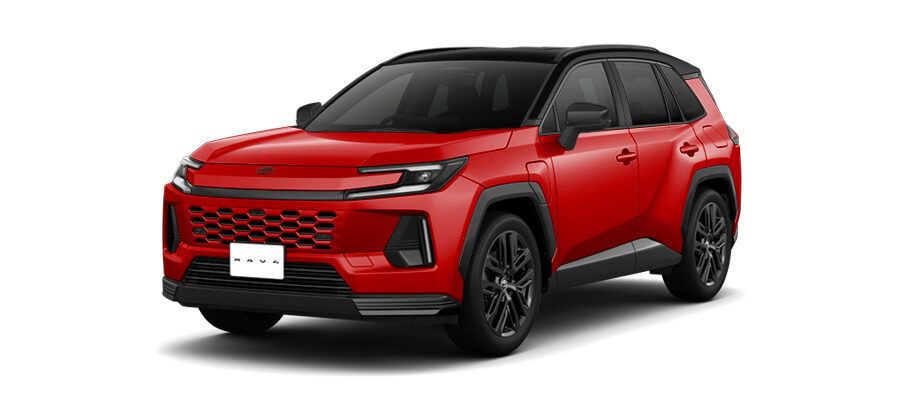 トヨタ RAV4 ブラック×エモーショナルレッドⅡ ボディカラー