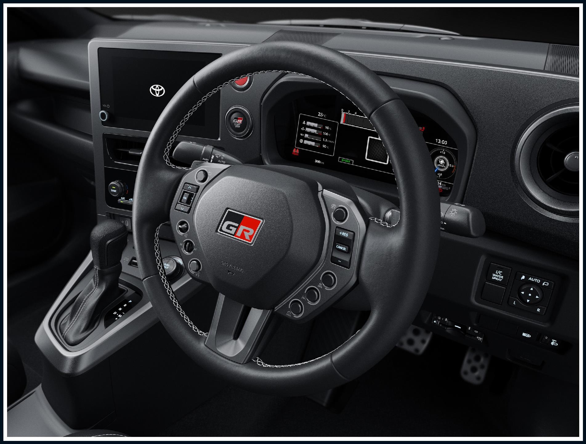 トヨタ　Toyota　GRヤリス　ヤリス　スポーツカー　一部改良　ステアリングホイール