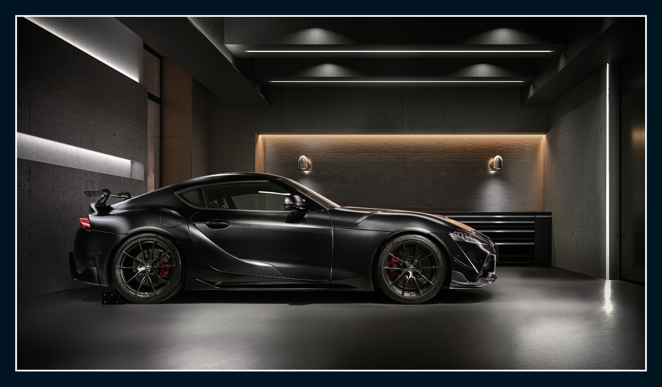 リアルカーボン製 トヨタ スープラ SUPRA A90 A91 2018年式以降 牛角型 交換式 ミラーカバー 左右セット トヨタ対応リアルカーボンファイバーフロントエンジンフード、スープラ