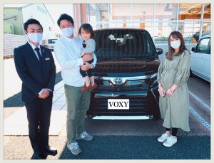 ｖｏｘｙ ご納車おめでとうございます 伊勢崎日乃出店 伊勢崎日乃出店 Gtoyota Com 群馬トヨタ