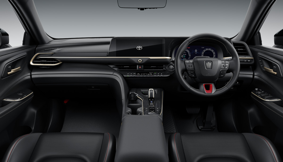 クラウンスポーツ一部改良2025内装ブラック