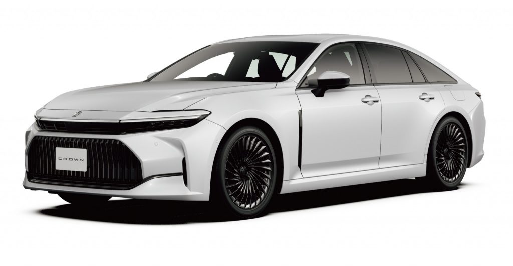 トヨタ新型クラウンセダンブラックパッケージ タイヤホイールセット（1本） 新型クラウン～セダンタイプ～】黒を纏ったブラックパッケージと